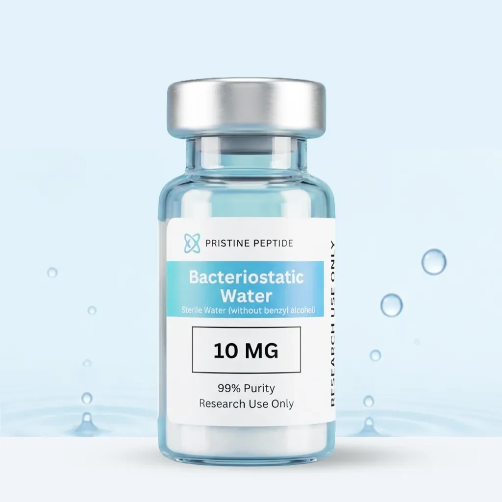 Bacteriostatic Water research peptide vial