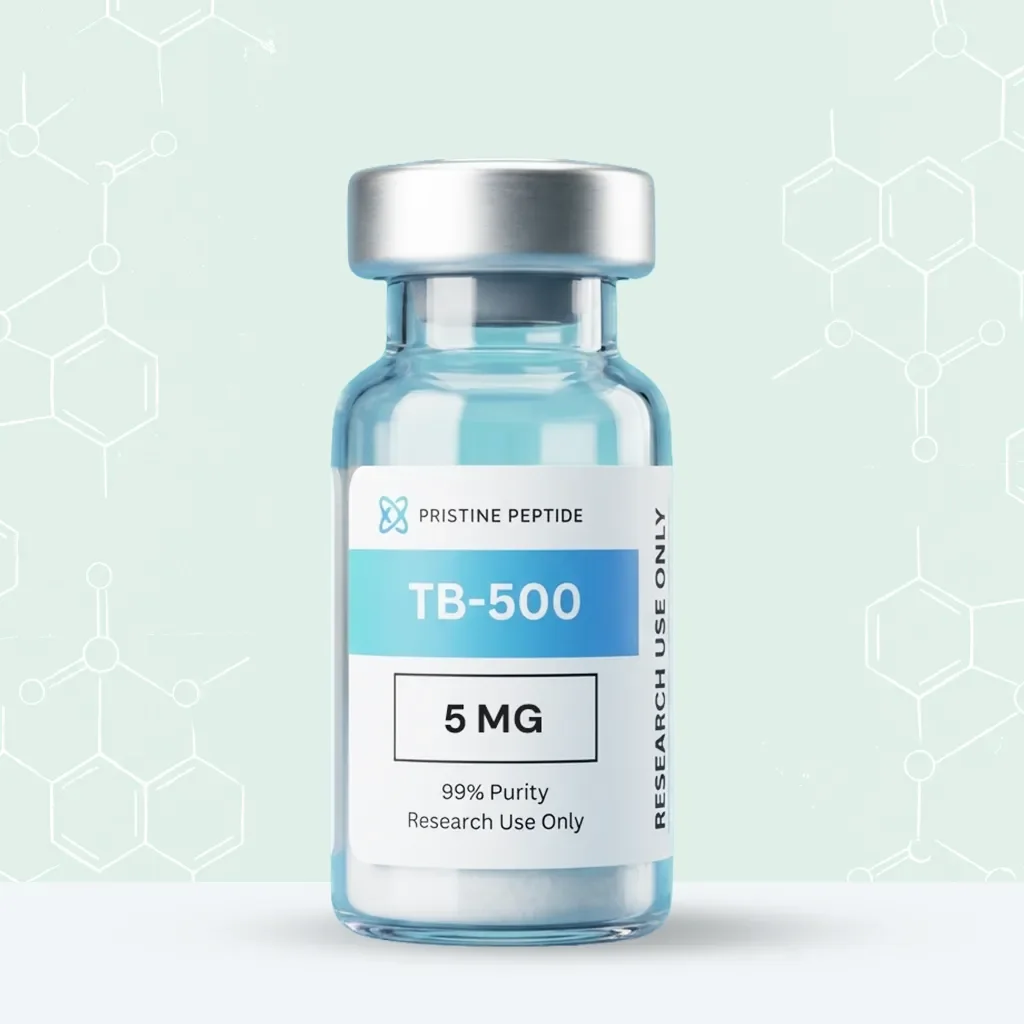 TB-500 research peptide vial